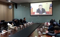 8868体育平台集团党委组织观看“庆祝改革开放四十周年”大会盛况